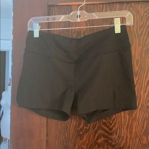Black Victoria Secret workout shorts